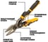 Ножницы по металлу DEWALT ERGO прямые, 250 мм DWHT14675-0 2