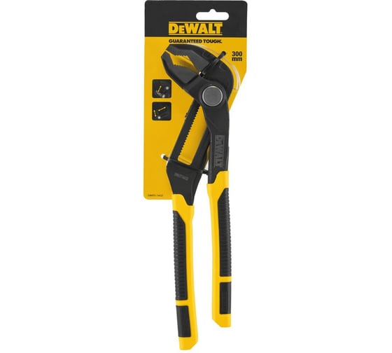 Переставные пассатижи DEWALT 300мм DWHT0-74432