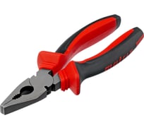 Плоскогубцы комбинированные MATRIX 180 мм, хром-ванадий, двухкомпонентные рукоятки 17091