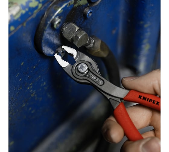 Клещи с фронтальным и боковым захватами Knipex TwinGrip зев 3-16