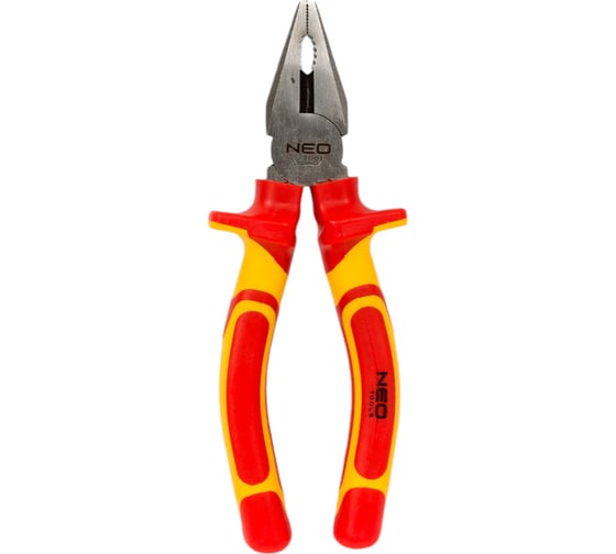 Плоскогубцы NEO Tools комбинированные, 160 мм, 1000 В, CrV, полированные 01-220