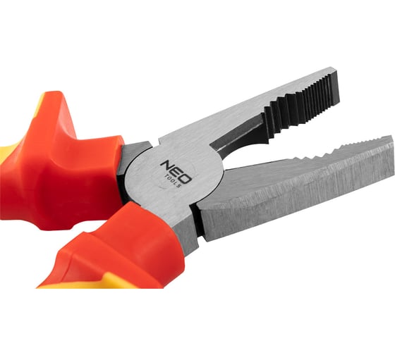 Плоскогубцы NEO Tools комбинированные, 160 мм, 1000 В, CrV, полированные 01-220