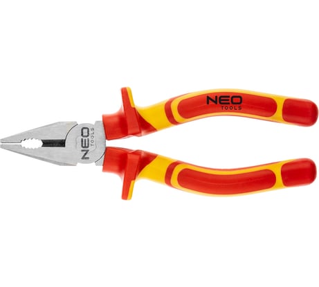 Плоскогубцы NEO Tools комбинированные, 180 мм, 1000 В, CrV, полированные 01-221