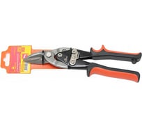 Ножницы по металлу KINGTUL "левый рез" 10" - 255мм, на пластиковом держателе 16878 KT-02002S-10