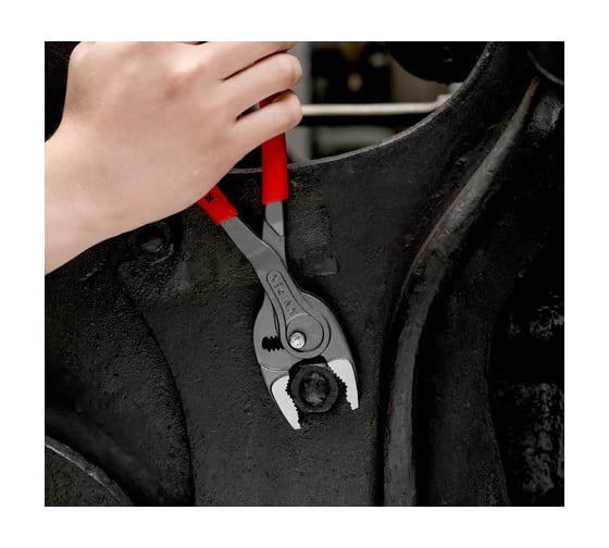 Клещи с фронтальным и боковым захватами Knipex TwinGrip зев 5-27