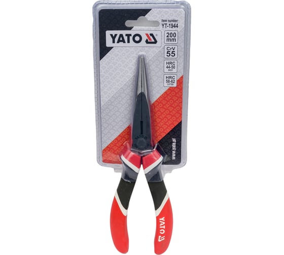 Тонкогубцы YATO 200мм CRV YT-1944 37141944 092 1