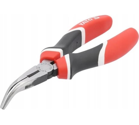 Тонкогубцы YATO изогнутые, 160мм CRV YT-1945
