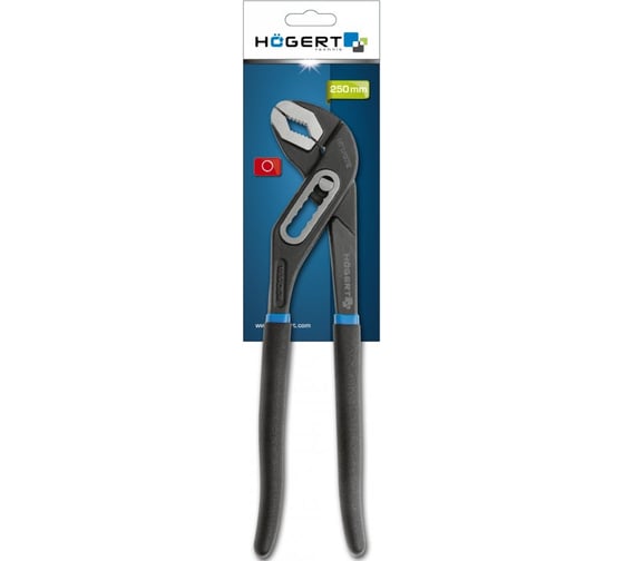 Клещи переставные HOEGERT TECHNIK 250 мм HT1P372-1