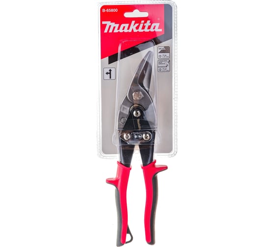Ножницы по металлу Makita левый рез B-65800