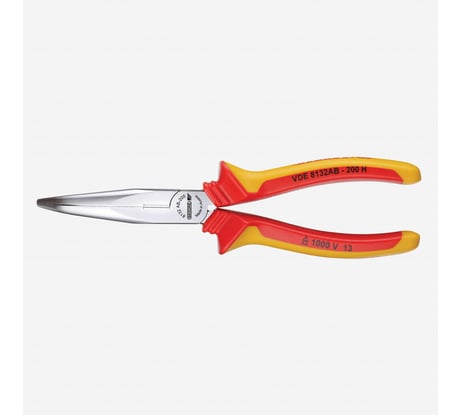 Длинногубцы GEDORE VDE с изоляцией в виде чехла, 160 мм 1552139