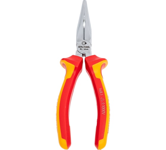 Диэлектрические узкогубцы прямые Ceta Form 1000V 160мм G15-18-0160