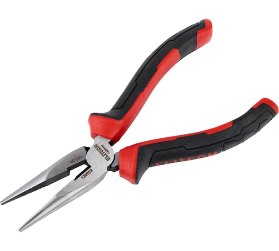 Длинногубцы Elitech 160 мм, комбинированные, CrV,56-62HRC 120202 207108
