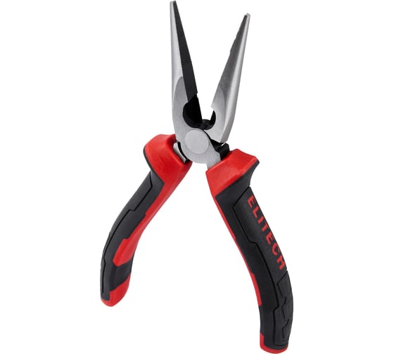 Длинногубцы Elitech 160 мм, комбинированные, CrV,56-62HRC 120202 207108