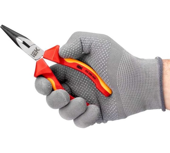 Тонкогубцы диэлектрические IEK ARMA2L 3 160 мм K3 A2L3-LN20-K3-160