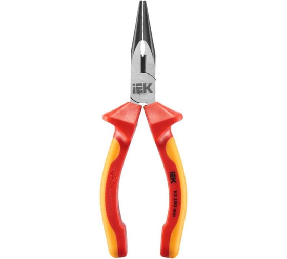 Тонкогубцы диэлектрические IEK ARMA2L 3 160 мм K3 A2L3-LN20-K3-160