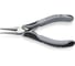 Длинногубцы захватные для электроники Knipex ESD, антистатические, плоские губки, 145 мм, 2-комп ручки KN-3552145ESD 2