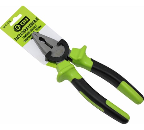 Комбинированные пассатижи ON 200 мм, сталь 45, кованые, полированные 08-01-320