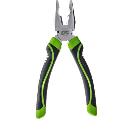 Комбинированные пассатижи ON 200 мм, сталь 45, кованые, никелированные 08-01-220