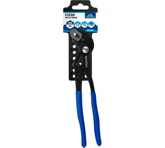 Переставные клещи vertextools 250 мм 0038-250