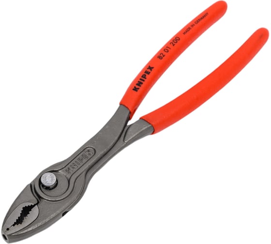 Захватные клещи Knipex TwinGrip, 4 - 22 мм, длина 200 мм, KN-8201200SB