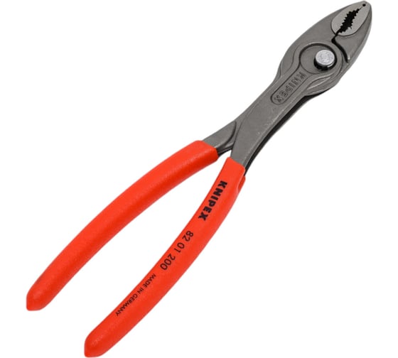 Захватные клещи Knipex TwinGrip, 4 - 22 мм, длина 200 мм, KN-8201200SB
