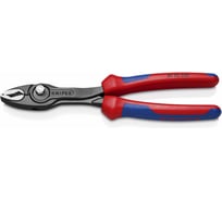 Захватные клещи Knipex TwinGrip, 4 - 22 мм, длина 200 мм, KN-8202200