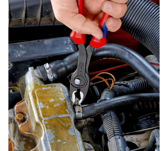 Захватные клещи Knipex TwinGrip, 4 - 22 мм, длина 200 мм, KN-8202200