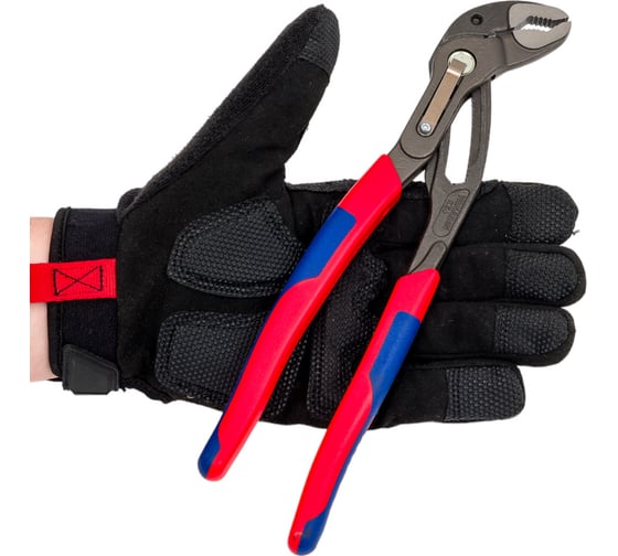 Захватные клещи Knipex Cobra QuickSet, 50 мм (2"), 250 мм, 2К ручки, KN-8722250SB