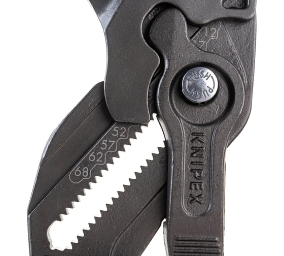 Переставные клещи-ключ Knipex 300 мм, 68 мм (2 1/2"), серые, 1К ручки, KN-8601300SB