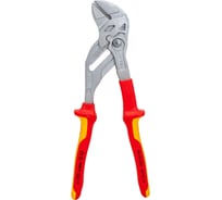 Переставные клещи-ключ Knipex VDE, 250 мм, хром, 2К ручки, KN-8606250SB