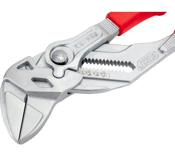 Переставные клещи-ключ Knipex VDE, 250 мм, хром, 2К ручки, KN-8606250SB