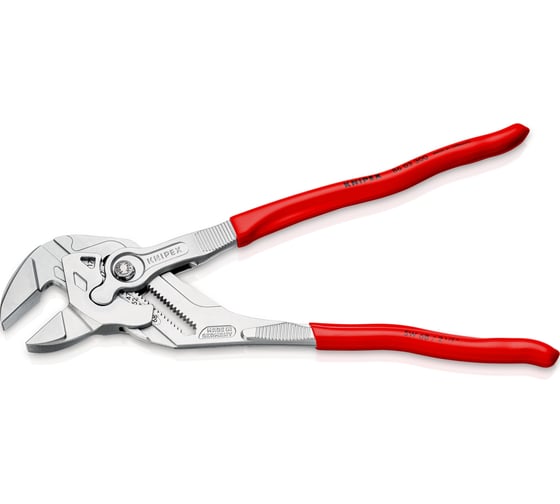 Переставные клещи-ключ Knipex 68 мм (2 1/2"), длина 300 мм, хром, 1К ручки, KN-8603300SB
