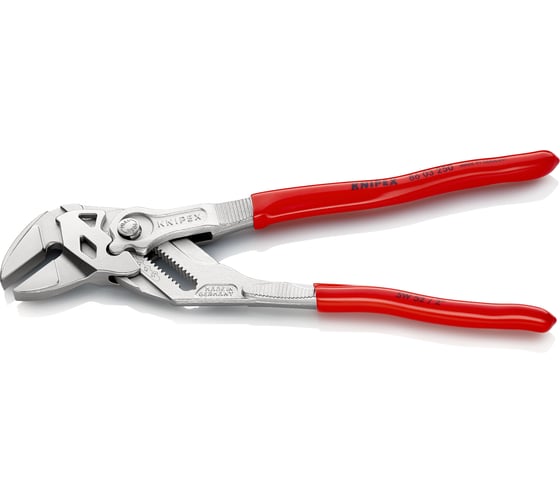 Переставные клещи-ключ Knipex 52 мм (2"), длина 250 мм, хром, 1К ручки, KN-8603250SB