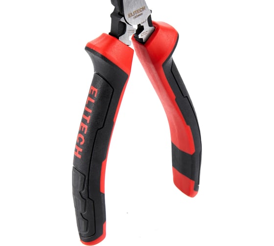Длинногубцы Elitech 180мм, комбинированные, CrV,56-62HRC 120201 207107