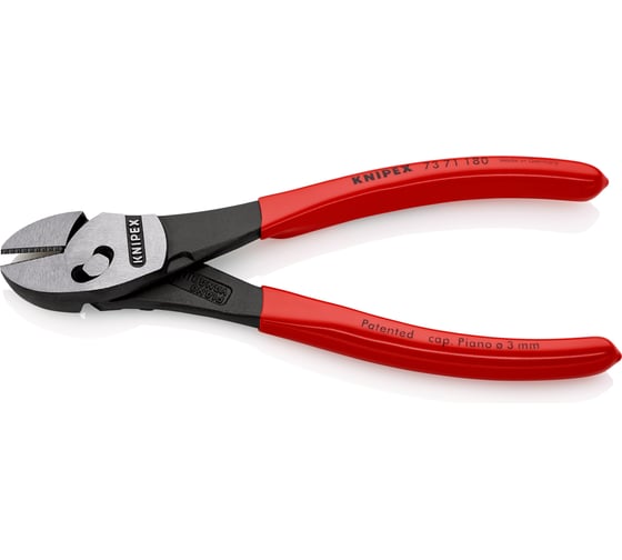 Бокорезы KNIPEX TwinForce® 180 мм, 1К ручки, KN-7371180