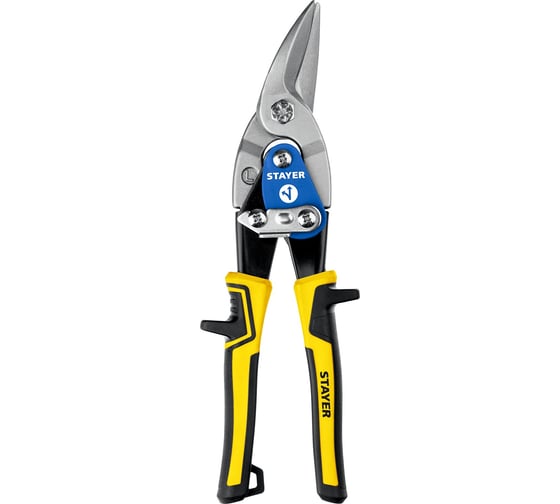 Левые ножницы по металлу STAYER Cobra 250 мм 23055-L_z01