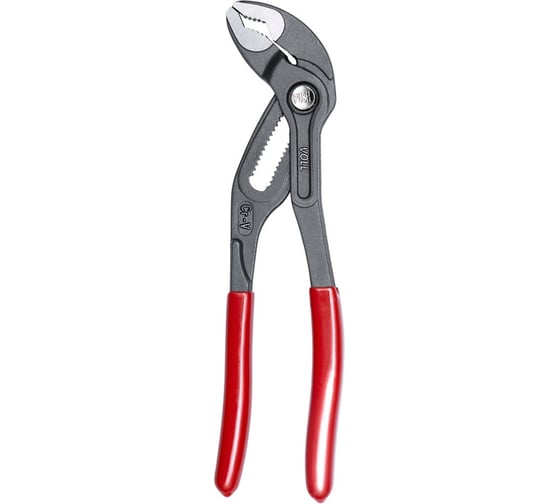 Переставные клещи VOLL Cobra с механизмом быстрой фиксации, 185, CrV 5.12175