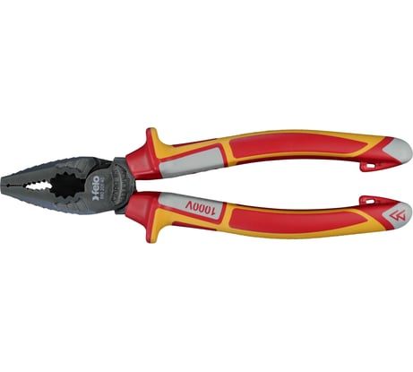 Диэлектрические комбинированные плоскогубцы Felo 205 мм 58020540