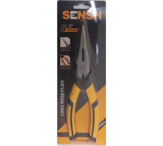 Тонкогубцы SENSH 8 дюйм, 200 мм SH-11006