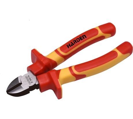 Профессиональные бокорезы Harden с диэлектрическими рукоятками до 1000V, 160мм, CRV 800116