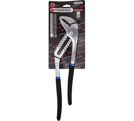 Пассатижи переставные Forsage Cr-V 16 -410мм, на блистере F-613F410(19074)