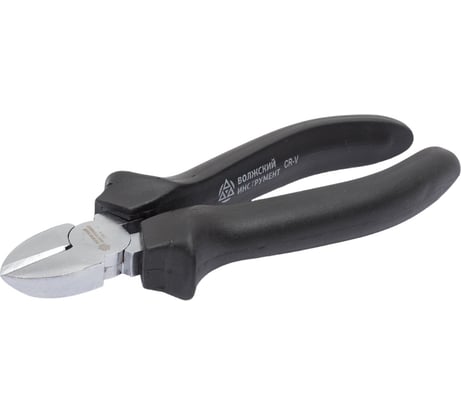 Боковые кусачки Волжский Инструмент 180 мм, CrV сталь, хромированные 3601006
