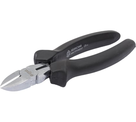 Боковые кусачки Волжский Инструмент 200 мм, CrV сталь, хромированные 3601007