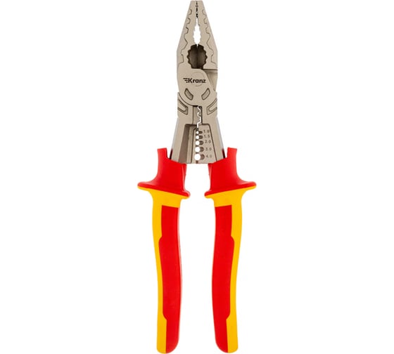 Плоскогубцы многофункциональные диэлектрические KRANZ 230мм KR-12-4651-3