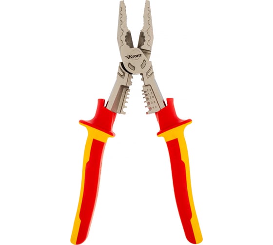 Плоскогубцы многофункциональные диэлектрические KRANZ 230мм KR-12-4651-3