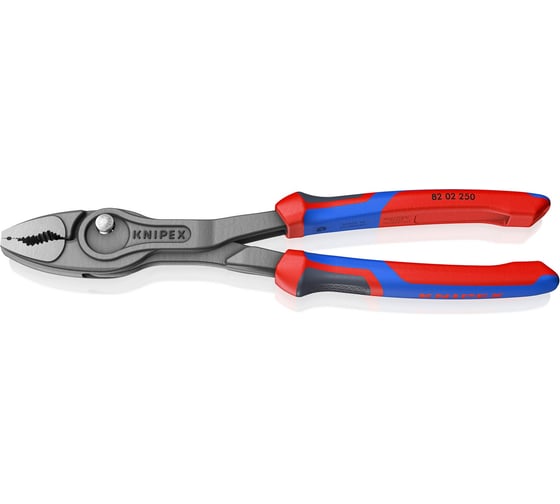 Клещи с фронтальным и боковым захватами Knipex TwinGrip, зев 5-27 мм, длина 250 мм, 3К ручки, SB KN-8202250SB