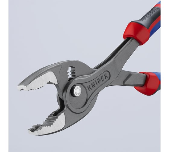 Клещи с фронтальным и боковым захватами Knipex TwinGrip, зев 5-27 мм, длина 250 мм, 3К ручки, SB KN-8202250SB