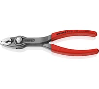 Клещи с фронтальным и боковым захватами Knipex TwinGrip зев 3-16 мм, длина 150 мм, обливные ручки, SB KN-8201150SB