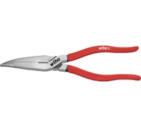 Телефонные плоскокруглогубцы Wiha Classic с режущей кромкой, изогнутые Z05101, 160 мм 26723