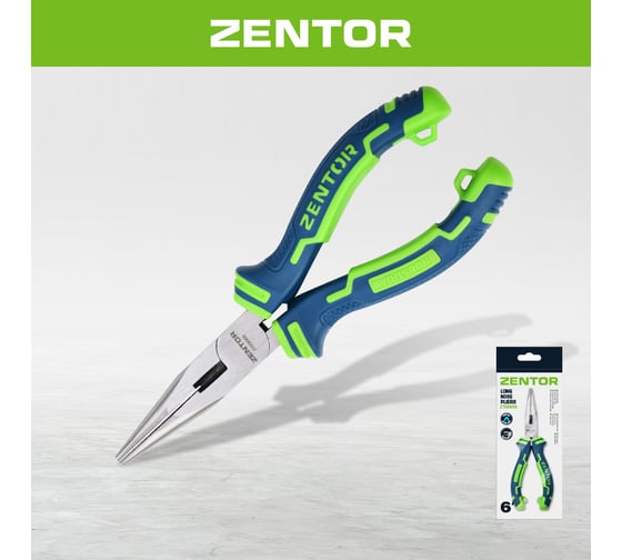 Длинногубцы Zentor 160 мм ZT00100S